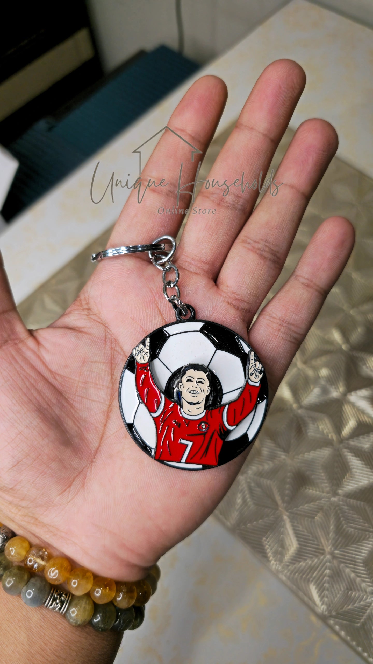 Cristiano Ronaldo Victory Keychain