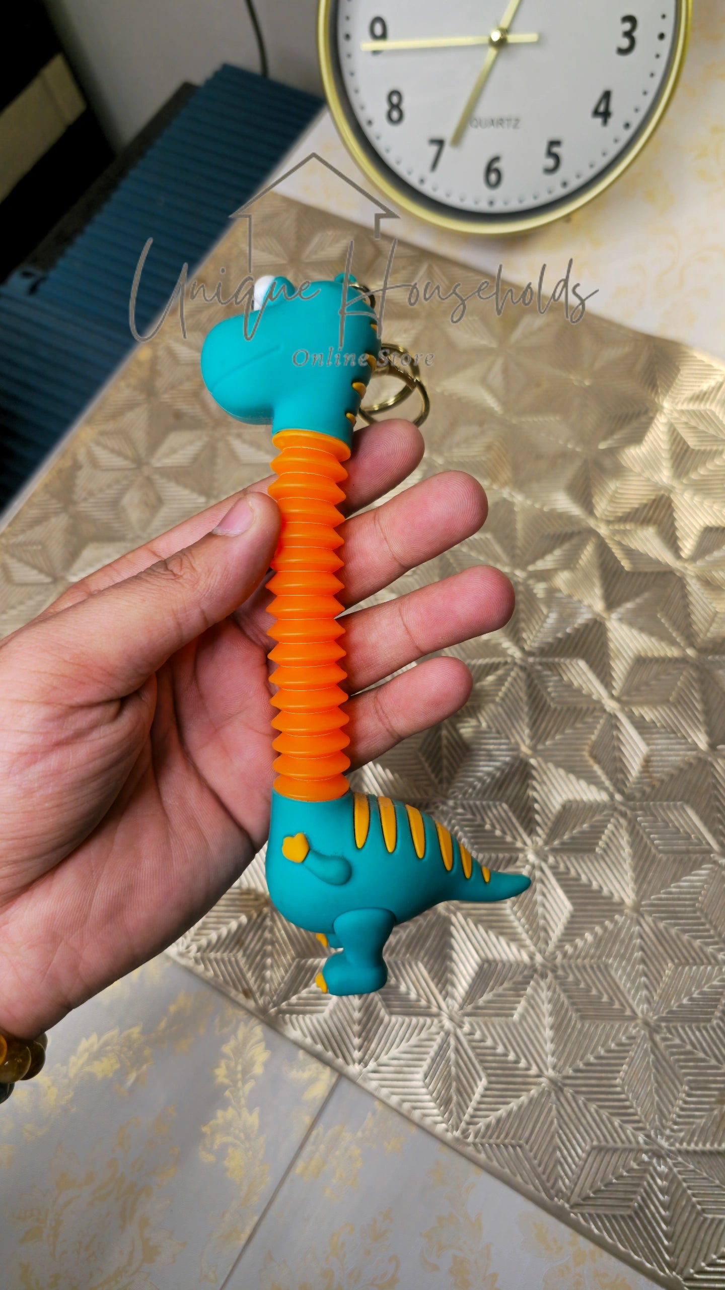 Stretchy Dinosaur Keychain