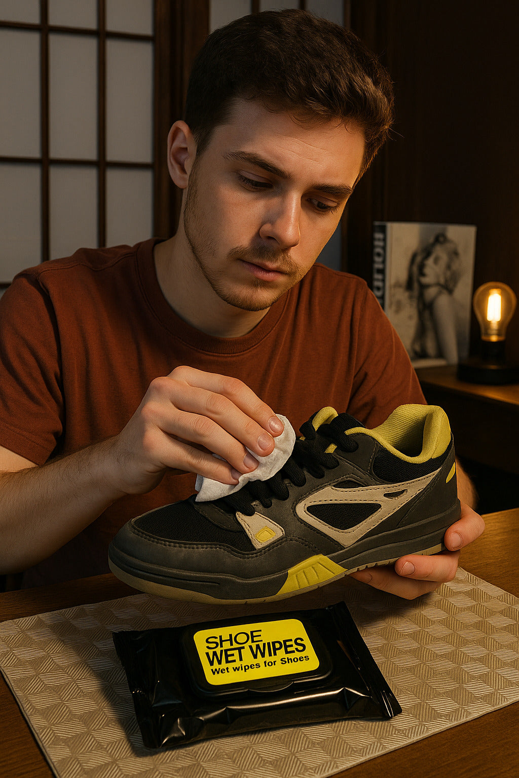 Unique Natural Sneaker & Shoe Cleaner Wipes