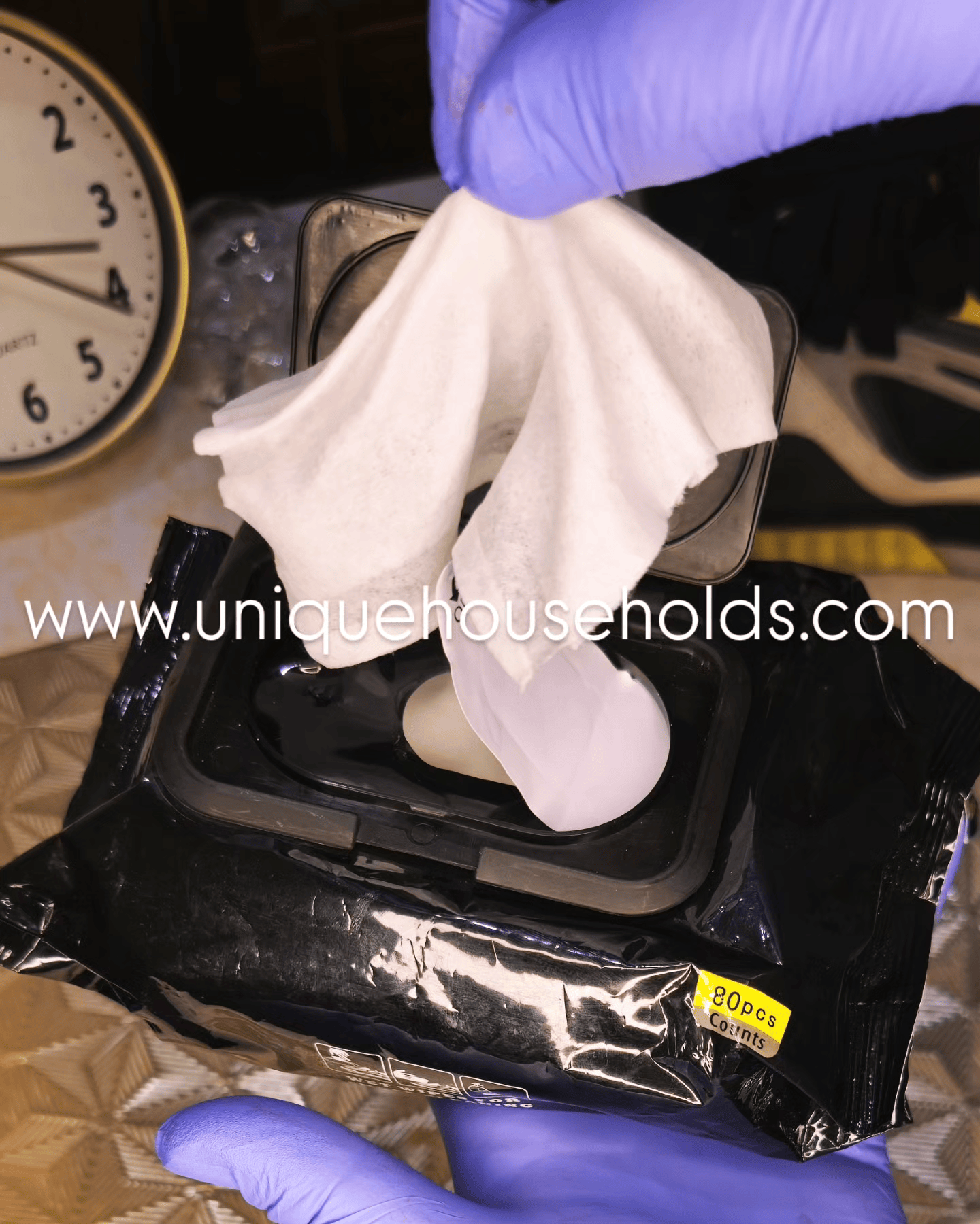 Unique Natural Sneaker & Shoe Cleaner Wipes